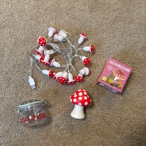 MUSHROOM Lover LOT 4 Piece SET